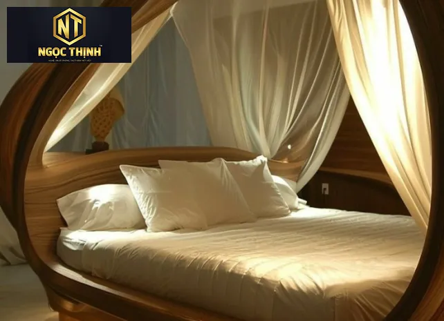 GIƯỜNG NGỦ GỖ SANG CHẢNH - GNG01